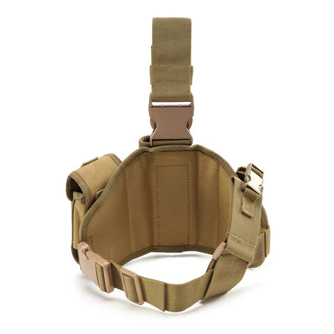 WARAGOD Krigsman Thigh Holster, Khaki