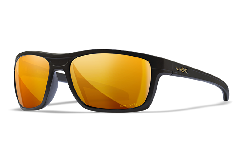 WILEY X Captivate Kingpin polarisierte Brille bronze Mirror