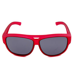 ActiveSol El Aviador Fitover kids' polarized sunglasses, red