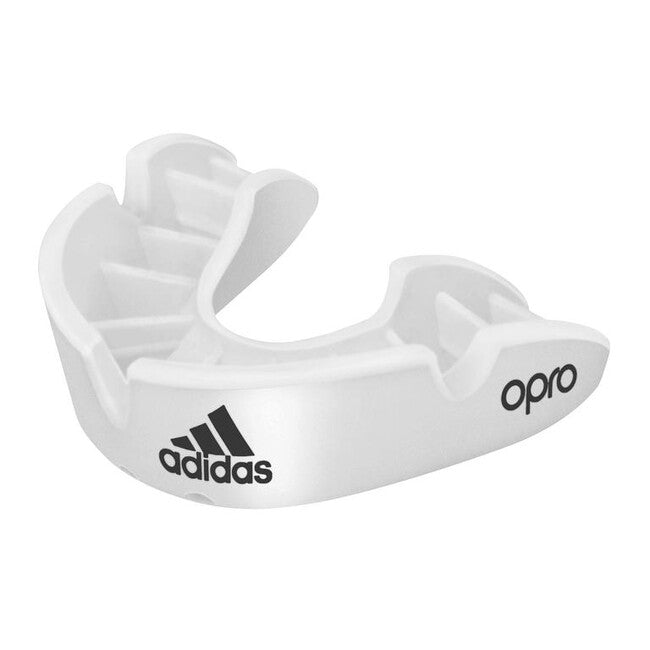 Adidas Kinder- Mundschutz Bronze, weiß
