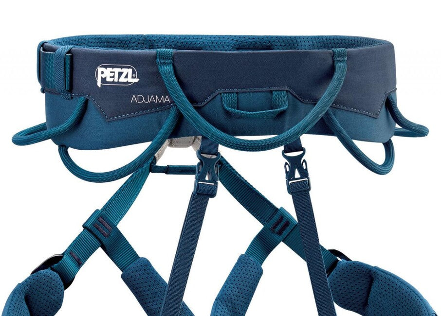 Petzl Adjama Men's Climbing Harness, Navy Blue