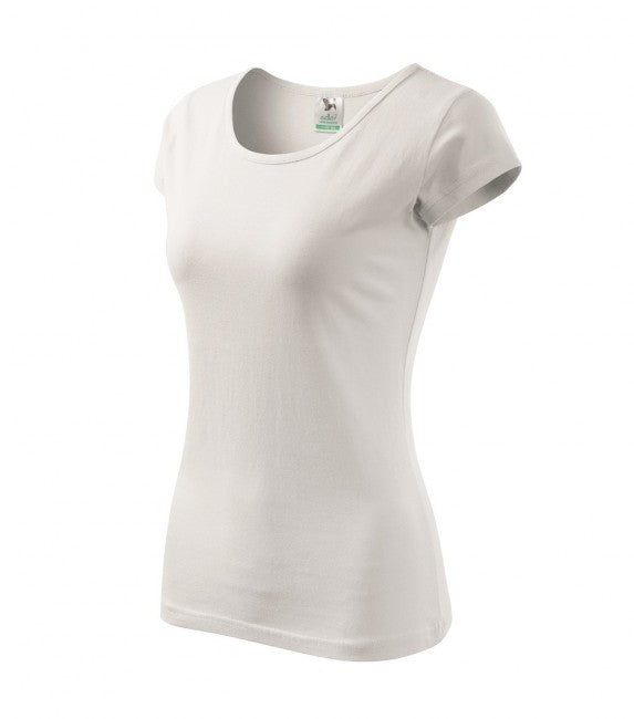 Malfini Pure damen-T-shirt, weiß, 150g/m2