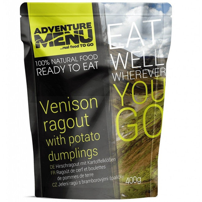 Adventure Menu Jelenie Ragout so Kartoffel Knödeln 400g