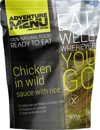 AdventureMenu kuracie na divoko s Reis 400g