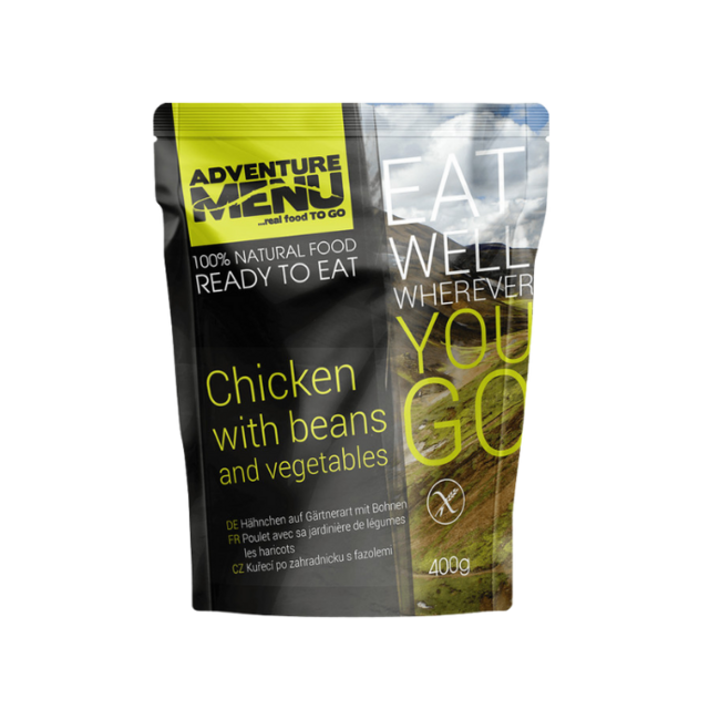 Adventure Menu Huhn po Gärtner- s Bohnen 400g