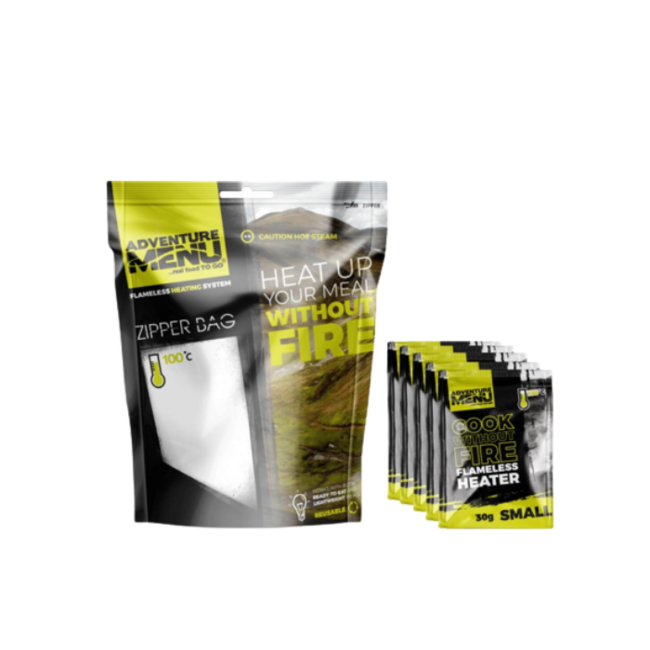 AdventureMenu selbstaufheizend System 5x30g, Selbstaufheizend