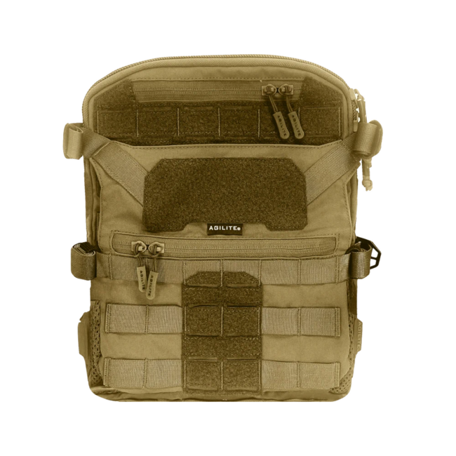 Agilite Rückenpanel Micro Map, coyote brown