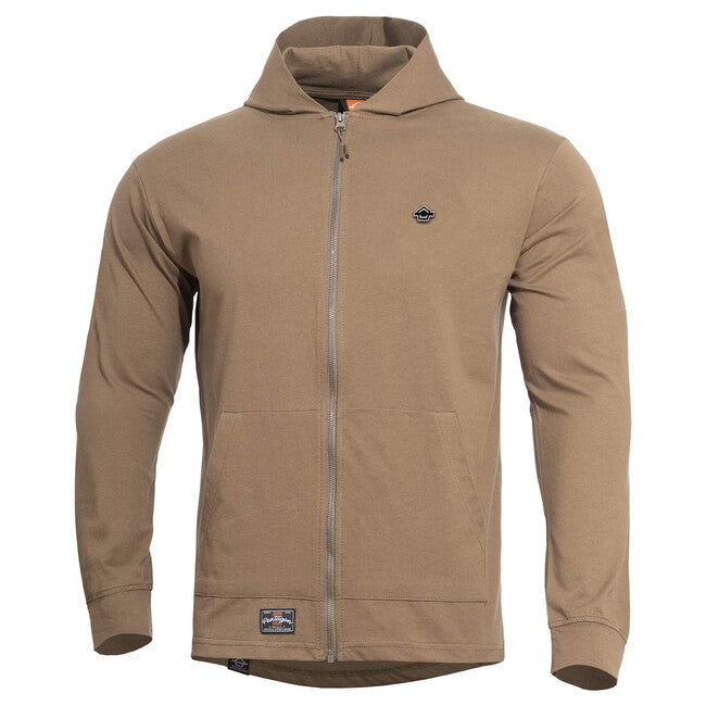 Pentagon Herren- Kapuzenpullover Agis Ring Spun, coyote