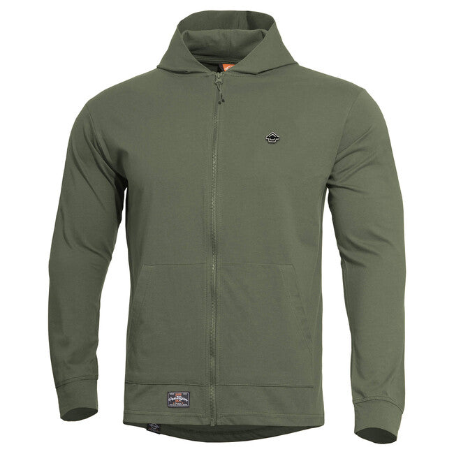 Pentagon Herren- Kapuzenpullover Agis Ring Spun G, camo green