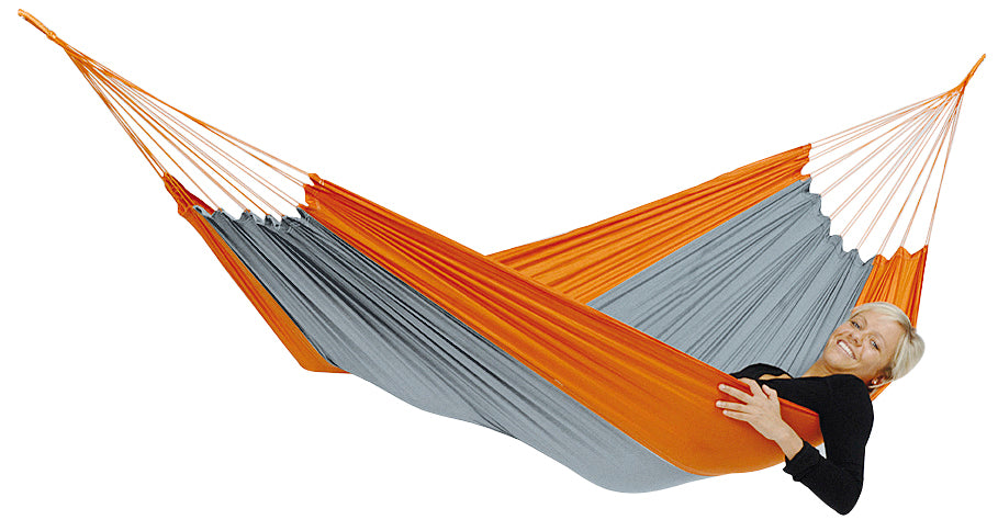 Amazonas Silk Traveller Az Light Hängematte techno oranzovo-grau