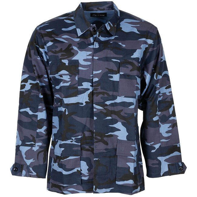 MFH Amerikanische Feldbluse BDU, himmelblau