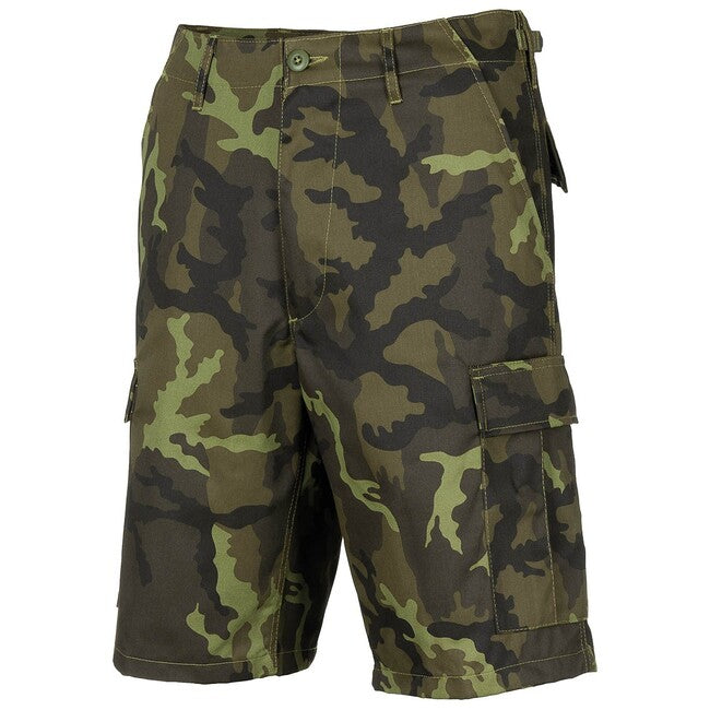 MFH American BDU Shorts Rip-Stop with Pockets, M95 CZ Camo