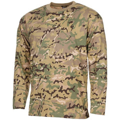 MFH Αμερικανικό Μακρυμάνικο Μπλουζάκι, operation-camo