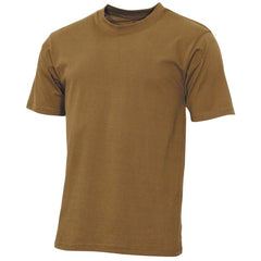 MFH Amerikanisches T-shirt Streetstyle, koyotenbraun