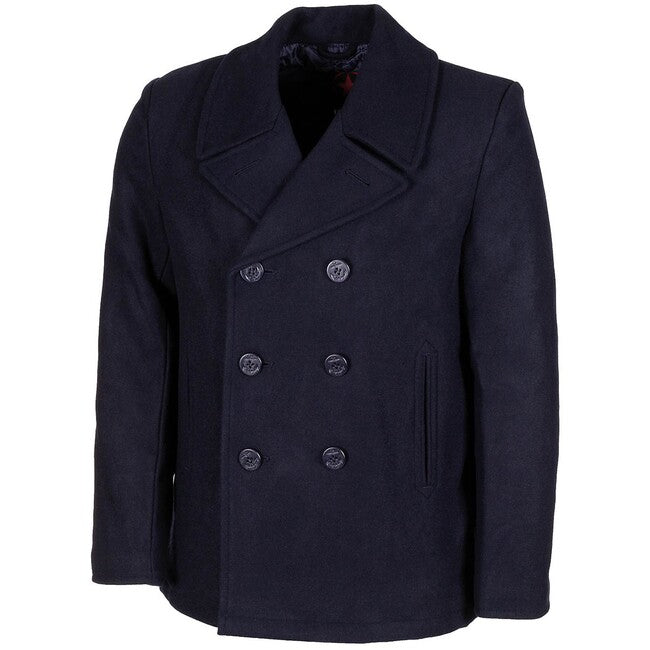 MFH US Peacoat mit Knöpfen, blau