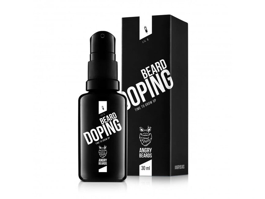 ANGRY BEARDS Beard doping - Mittel na rast Schnurrbärte 30 ml