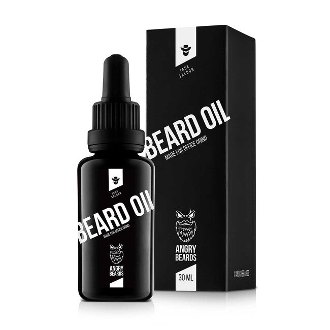 Angry Beards Jack Saloon bart- und kinnöl 30 ml