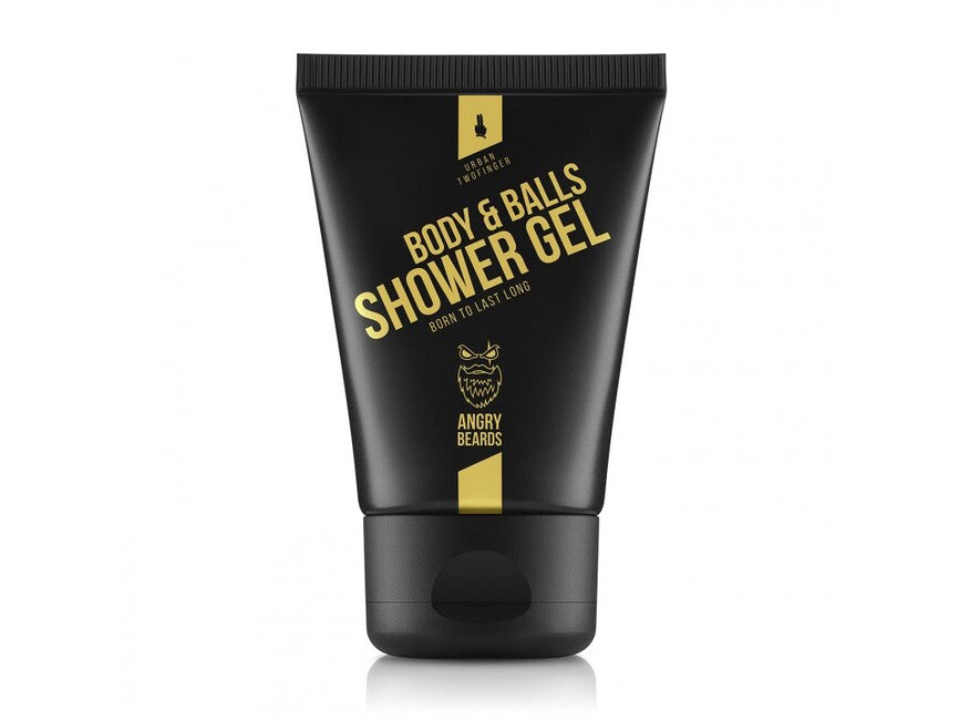 Angry Beards Urban Twofinger Duschgel für Körper und Eier 50 ml