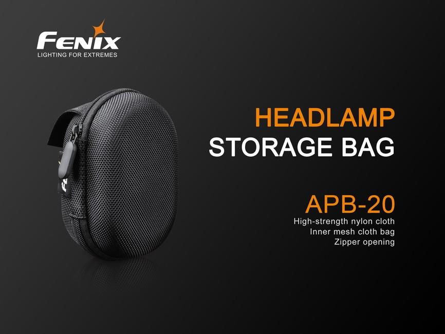 Fenix APB-20 holster für stirnlampen, schwarz