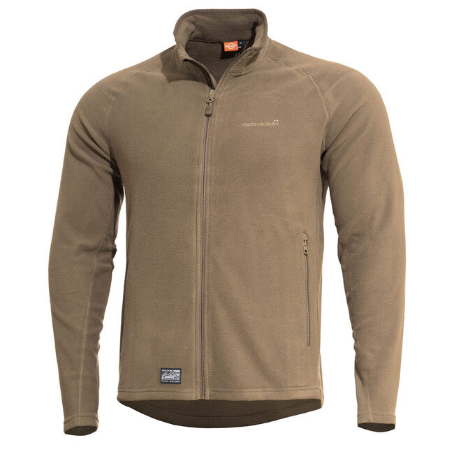Pentagon Herren- Fleece- Jacke Arkos, coyote