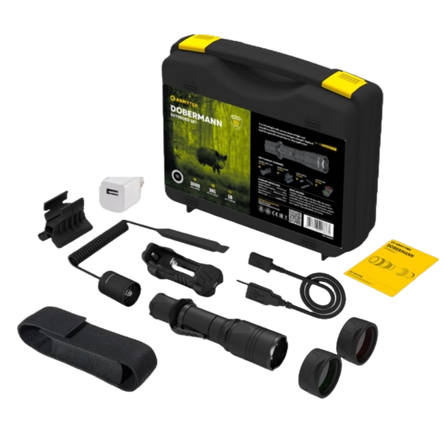 ArmyTek Dobermann Extended taktisches set mit licht