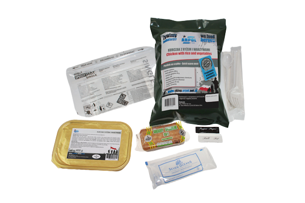 Arpol Lebensmittelration PNS2 - huhn mit reis und gemüse, 345g