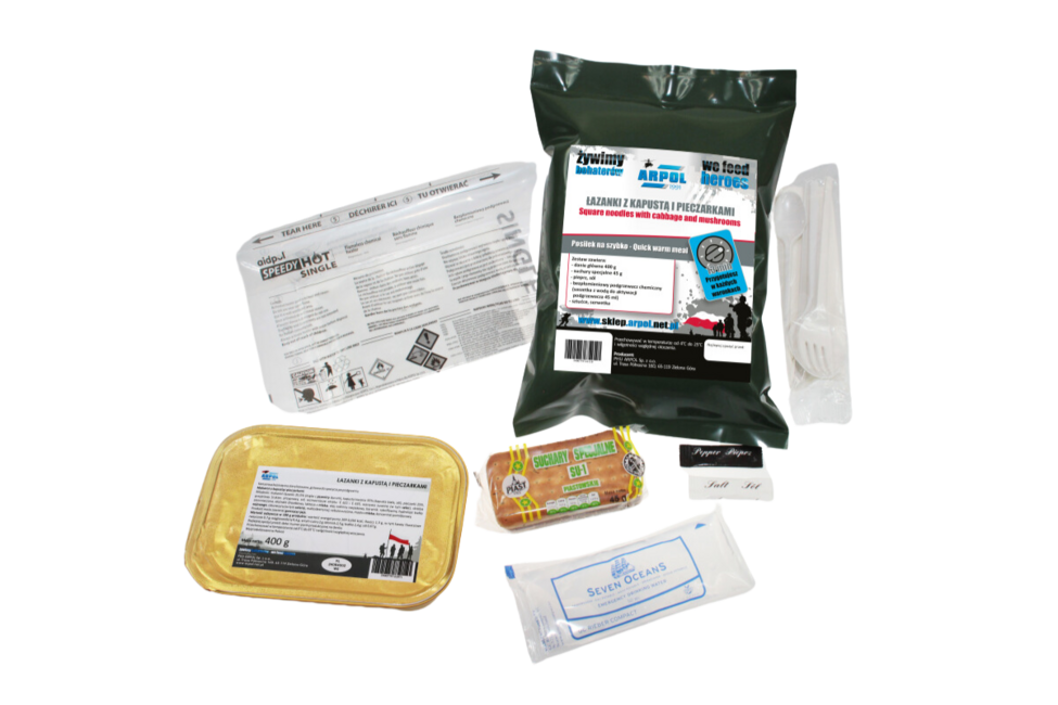 Arpol Lebensmittelration PNS11- Nudeln, 345g