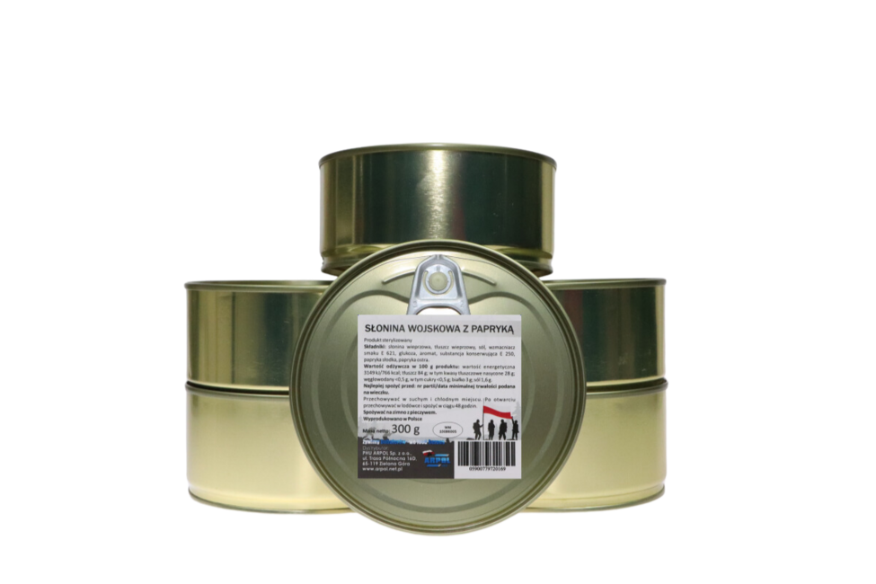 Arpol Militärspeck mit Paprika, 300g