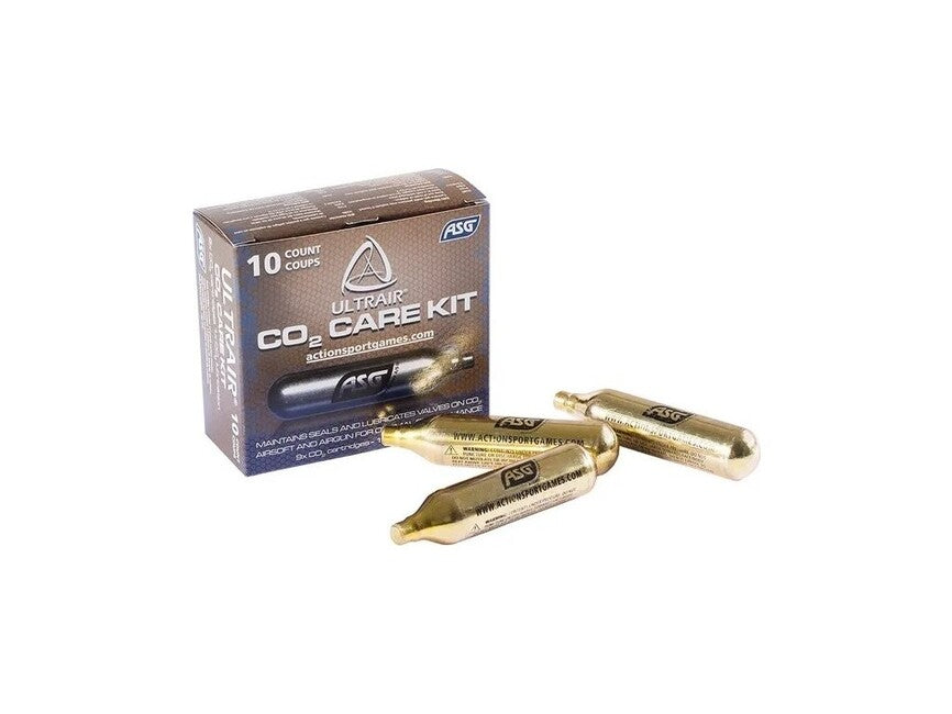 ASG CO2-Kartuschen 12g 9 + 1 öl