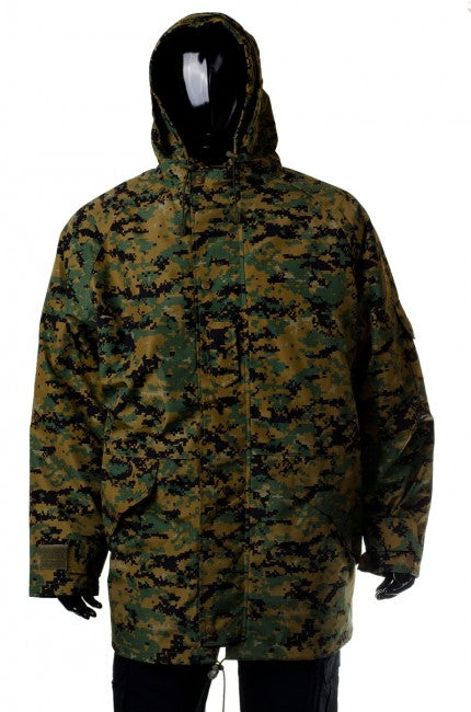 O&T Jacke Aurora Beatrix s odnimatelnym vnutrom vzor Digital woodland