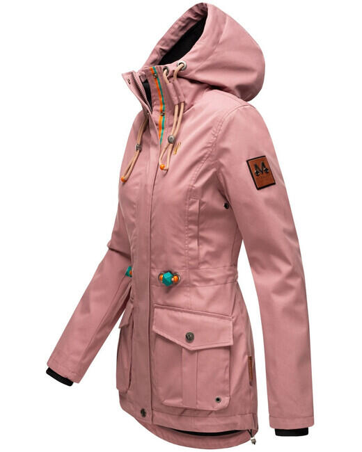 Marikoo BABETAA damen-Übergangsjacke, dark rose