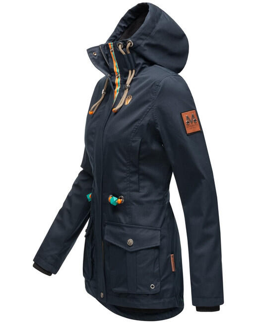 Marikoo Babetaa damen-übergangsjacke, navy