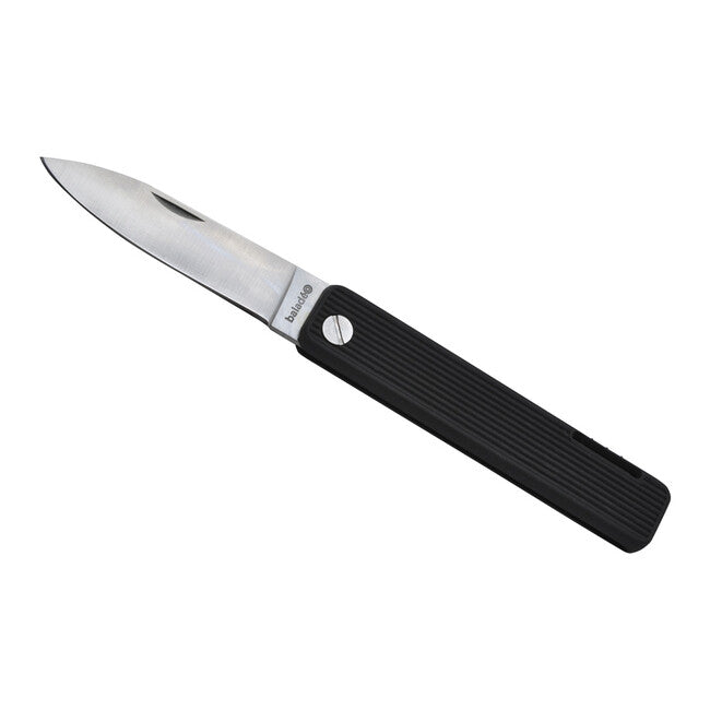 Baladeo Papagayo taschenmesser klinge 7,5 cm stahl 420, griff schwarz tpe