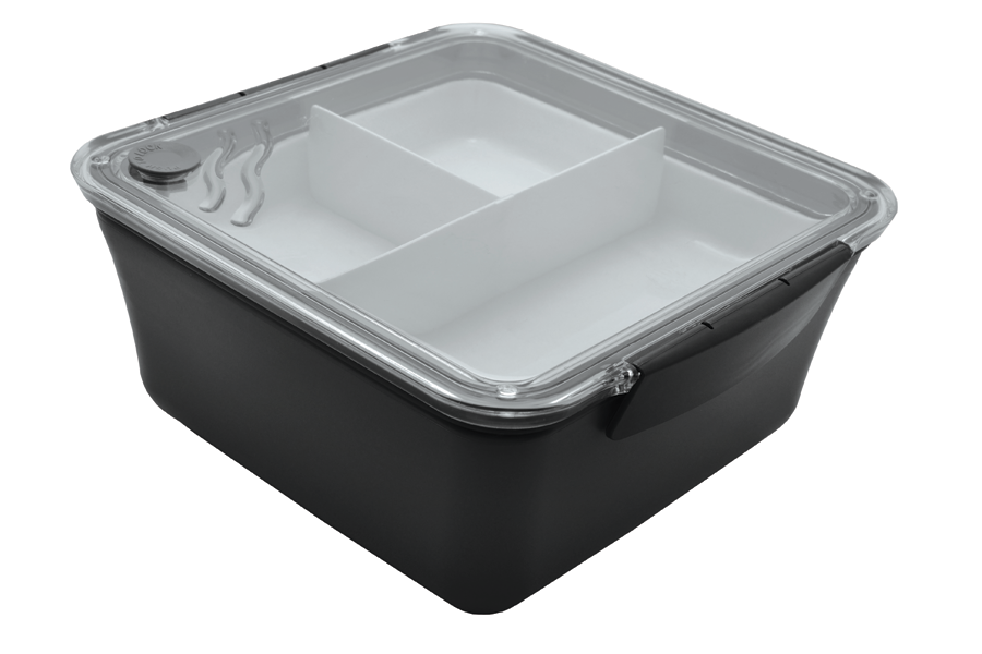 Baladeo PLR509 nagoya lebensmittelbox, grau