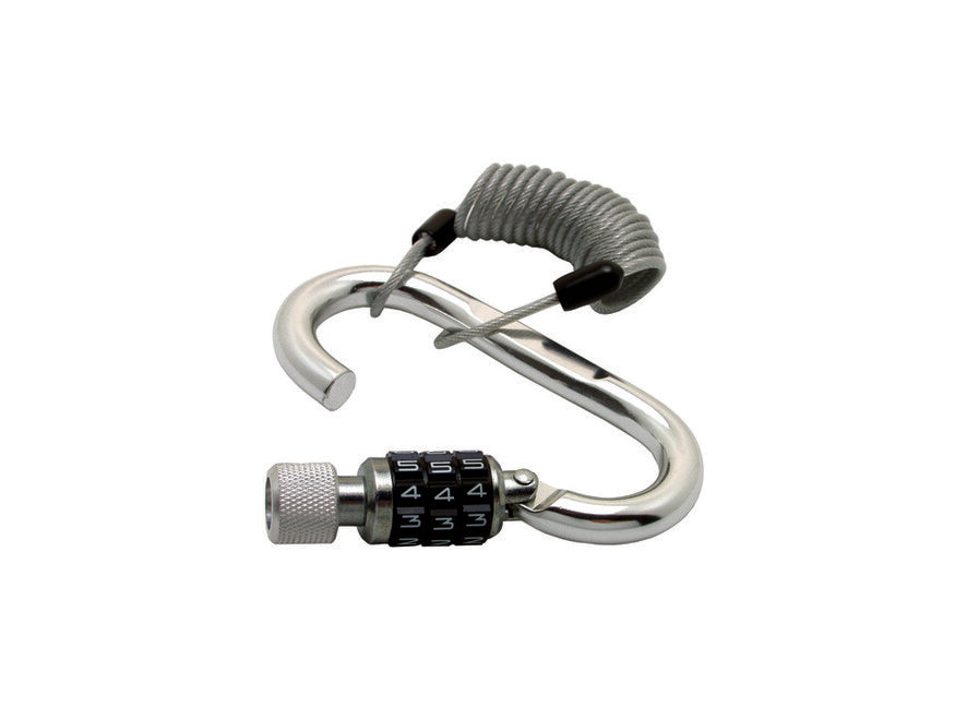 Baladeo Trax zahlenschloss mit karabiner