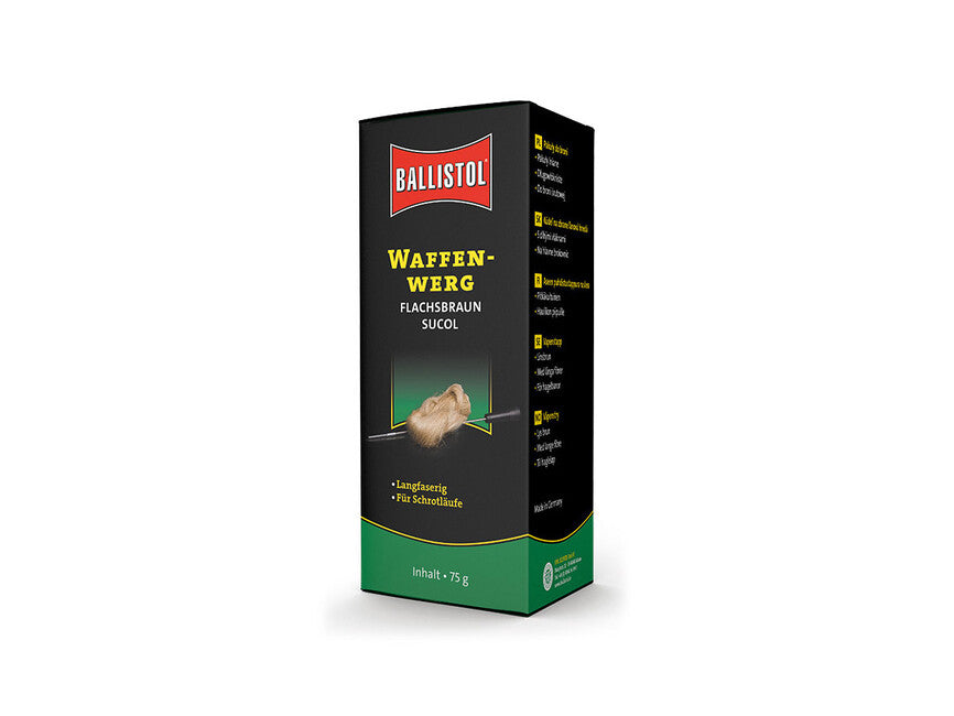 Ballistol leinentuch zur Reinigung von Flintenläufen, 75g
