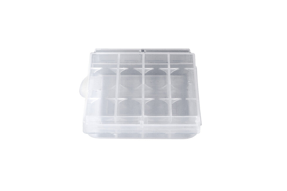 BasicNature Batteriebox für 4 Batterien transparent