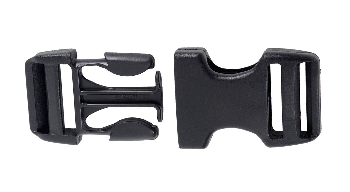 BasicNature Doppelte Schnalle 25 mm 2 Stück auf Karte