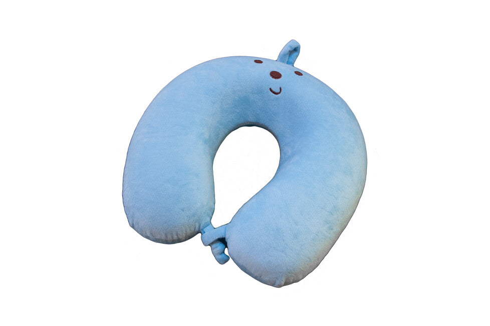 BasicNature kinder Nackenkissen, Blau