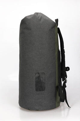 BasicNature Wasserdichte tasche 35 L, grau-grün