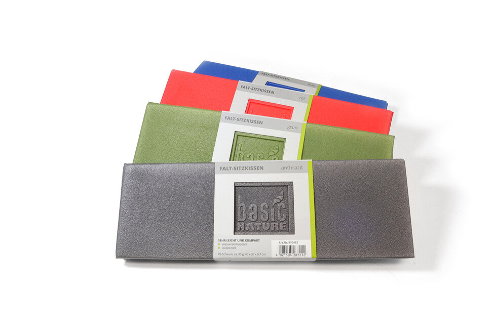 BasicNature Klappbares sitzkissen, ocean green