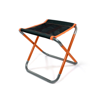 BasicNature Compact klappstuhl, schwarz / orange