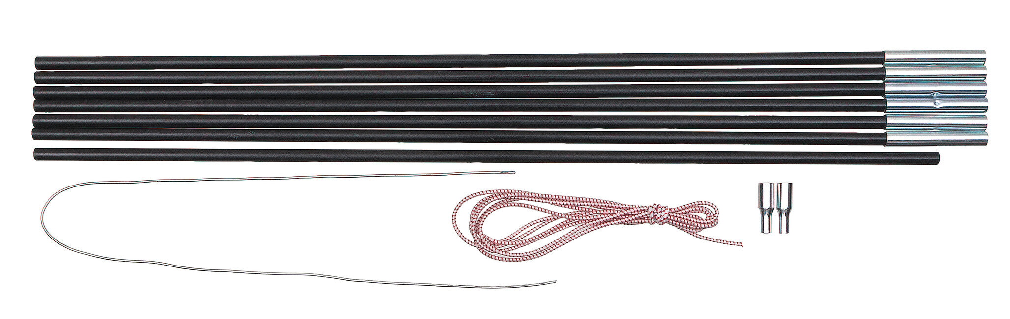 BasicNature Glasfaserstab 4 m x 8,5 mm 7 Segmente