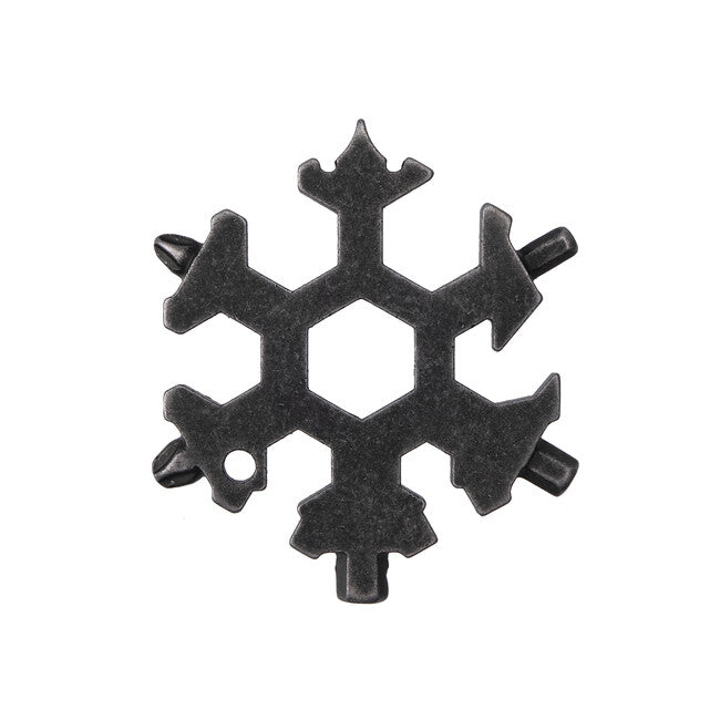 BasicNature Schneeflocke 18 in 1 Schneeflocken-Multi-Tool
