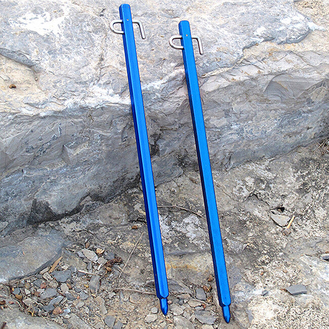 BasicNature Steady Stanove koliky 30 cm blau 4 Stk.