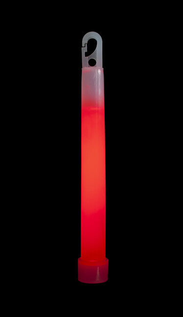 BasicNature Leuchtstab 15 cm , rot
