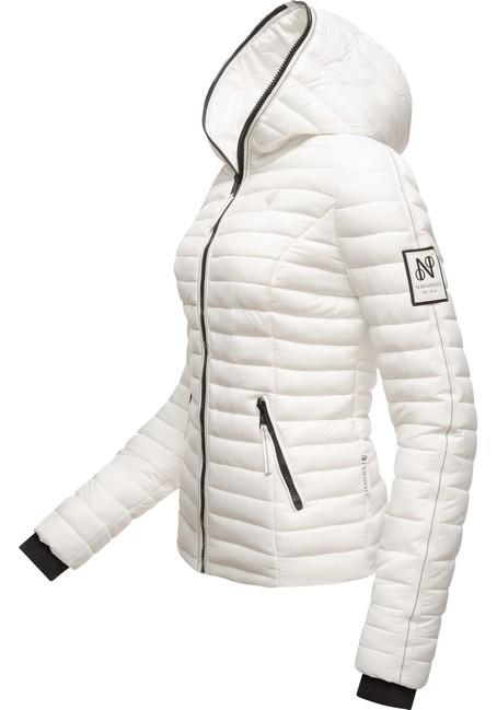 Navahoo Kimuk Princess damen Übergangsjacke mit Kapuze, Weiß