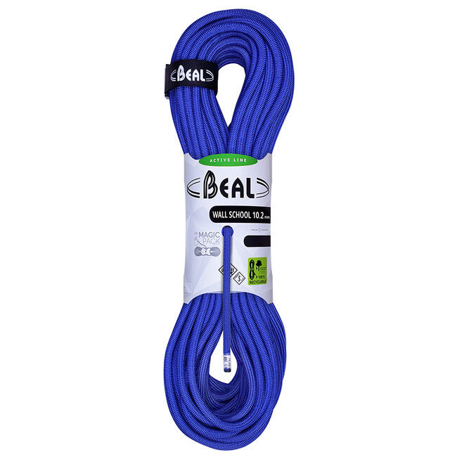Beal Wall School Kletterseil 10,2 mm 20 m, blau