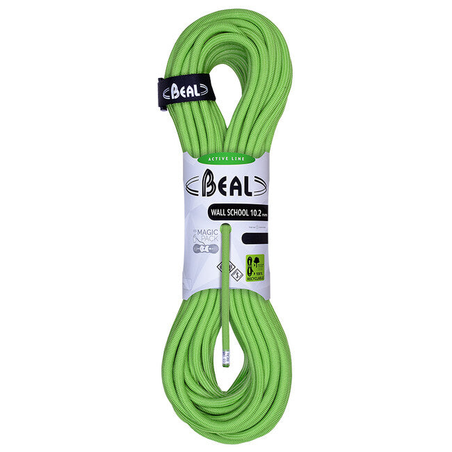 Beal Wall School Unicore kletterseil 10,2 mm 20 m, grün