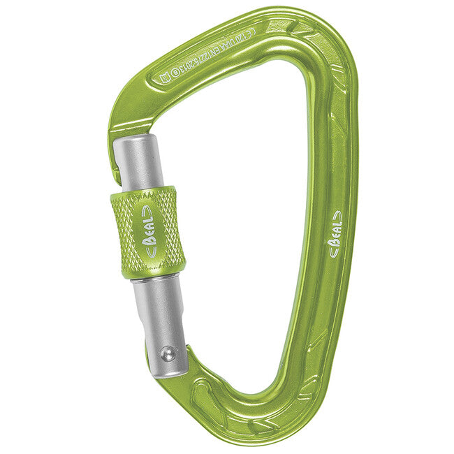 Beal Be Quick karabiner, grün
